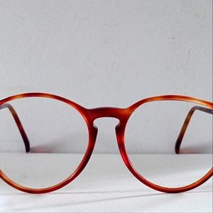 Vintage Swank Faux Tortoise Unisex Eyeglass Frame NOS France